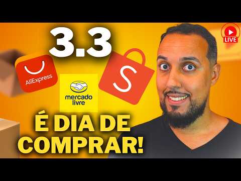 HOJE É DIA DE COMPRAR ! COBRINDO AS AS MELHORES OFERTAS 3.3 SHOPEE, MERCADO LIVRE, AMAZON