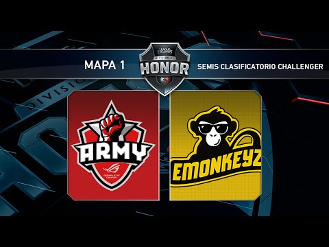 ASUS ROG ARMY vs EMONKEYZ- Torneo Acceso Clasificatorio Challenger - SEMIS - Mapa 1