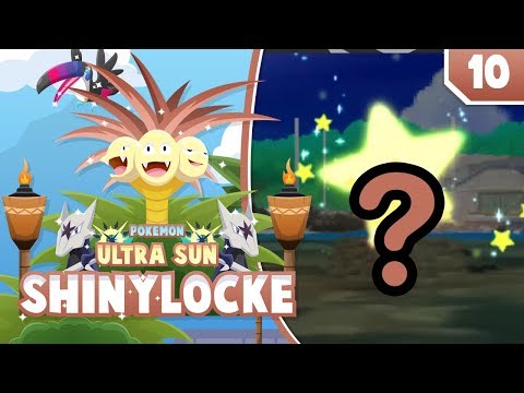 AMAZING NEW SHINY!! Pokemon Ultra Sun and Moon ShinyLocke Let's Play w/ aDrive! Ep 10