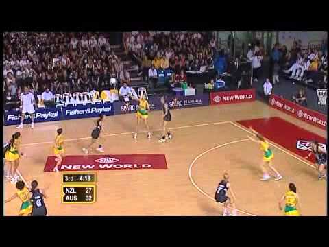 Netball: Diamonds v Silver Ferns WNC 2007 Final