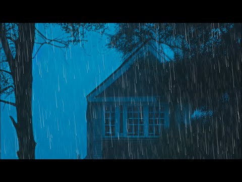 Best rain sounds for insomnia, sleep within 7 minutes after rain | ASMR white noise lullaby #82