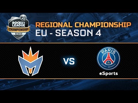 MOCKIT ESPORTS vs PSG ESPORTS EU Regional Championship 3rd/4th - RLCS S4