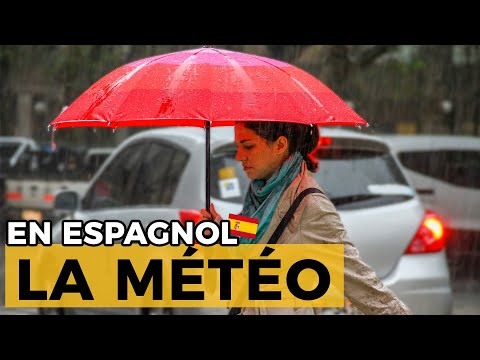 La MÉTÉO en ESPAGNOL 🌞🌧❄ / El TIEMPO en ESPAÑOL