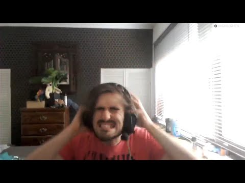 Davai Lama malding like a rockstar