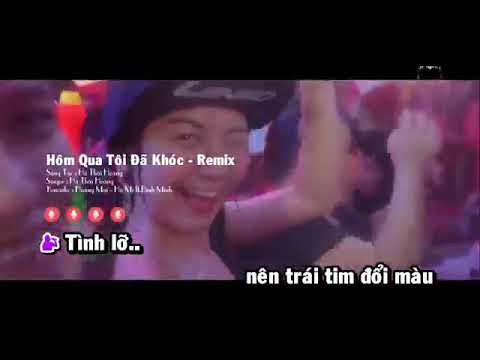Hôm qua tôi đã khóc ( karaoke demo) Hà Thái Hoàng
