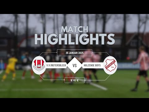 aflv. 2 - v.v.Rigtersbleek 1 vs Hulzense Boys 1 (Highlights)