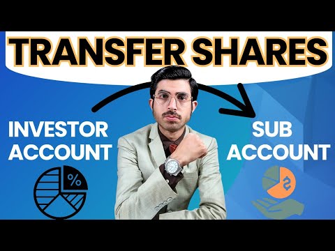 Transfer shares from cdc investor account to sub account #psx #cdc #stockmarket #viralvideo #foryou