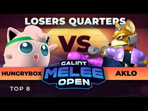 Liquid | Hungrybox (Jigglypuff) Vs. Brotherhood | Aklo (Fox)  - Top 8 LQ - Galint Melee Open: Summer