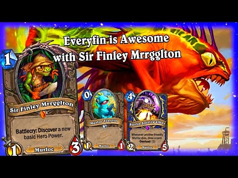 EveryFin is Awesome, Hearthstone Shaman Murloc Deck Montage