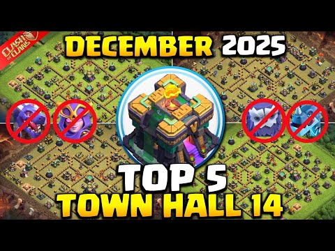 TOP 5! NEW BEST Town Hall 14 (TH14) Base Layout + Link 2025 | TH14 War/Trophy Base | Clash of Clans 