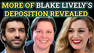 More of Blake Lively's Deposition Revealed in New Jones v. Abel Documents