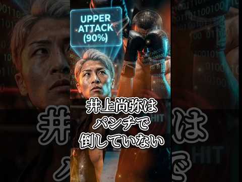 井上尚弥の「フェイント」というエラー誘発プログラム