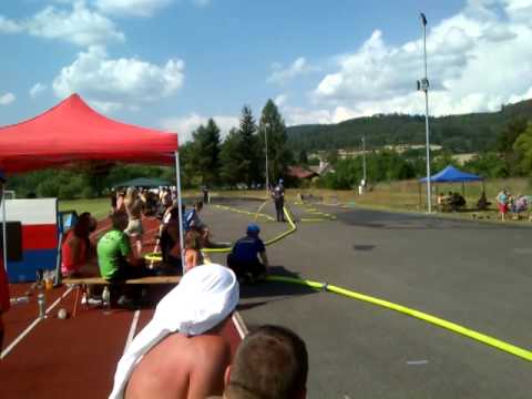 Pohárová soutěž v Bludově - 2. srpna 2014 - veteráni SDH Bratrušov