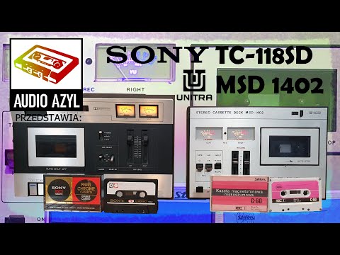 UNITRA MAGMOR MSD 1402 i SONY TC-118SD: Audio Azyl #85