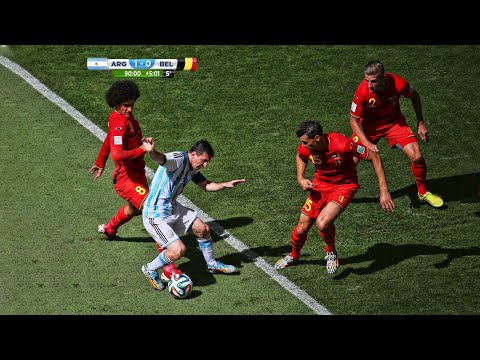 Lionel Messi vs Belgium | World Cup 2014 HD 1080i