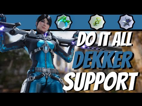 I HAD TOP DAMAGE AS SUPPORT DEKKER | PREDECESSOR GAMEPLAY