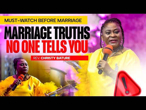 Don’t Enter Marriage Blindly! What Every Christian Must Know Before Saying YES - Rev. Christy Bature