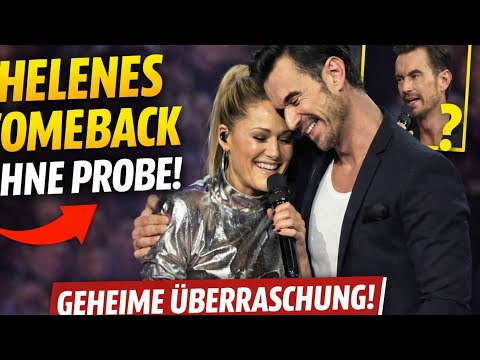 Helene Fischer feiert Mega-Comeback ohne Probe – Florian Silbereisen plant geheime Überraschung!