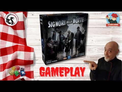 SIGNORI DELLLA NOTTE - Partita Completa in solitario con vampiri assetati di sangue (ep.133)