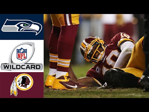 The End of RGIII | Seahawks vs Redskins 2012 NFC Wild Card