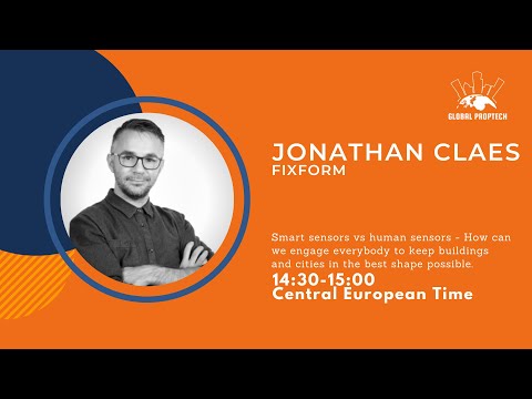 Global PropTech Online #16 I Jonathan Claes from Fixform