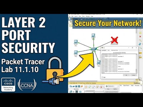 Packet Tracer 11.1.10 - Easy Port Security Steps For Beginners
