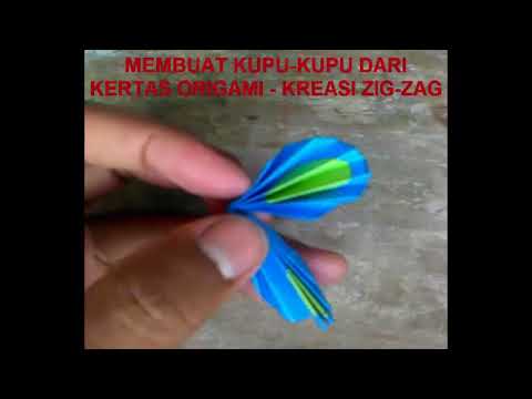 Cara Mudah Membuat Kupu Kupu Dari Kertas Origami Kaskus