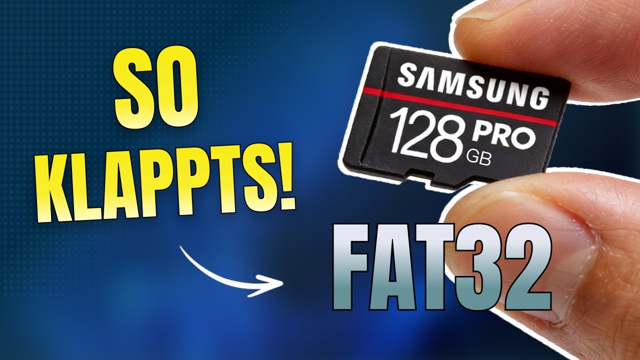 FAT32 formatieren
