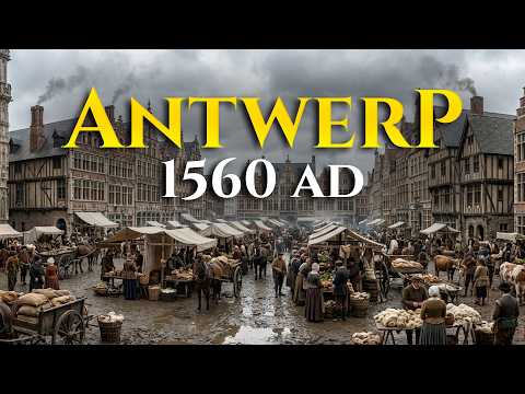 This Was Antwerp in 1560 AD… (AI Reconstruction)