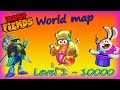 Best Fiends World Map Level 1 10000