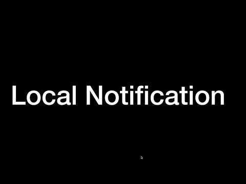 Local notification in iOS Swift 5 | Tamil | How to schedule a Notification Locally from Your App?