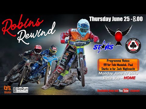 Swindon 'CFS Filtration' Robins v Belle Vue Aces