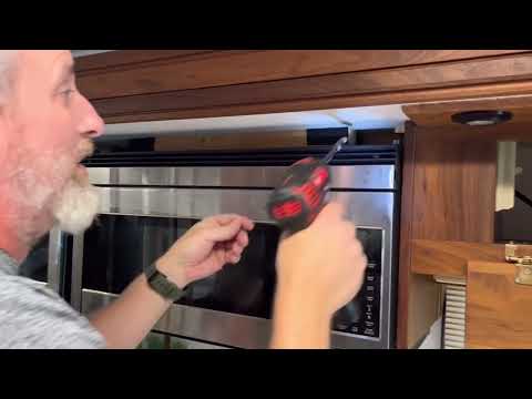 Gino’s Garage-Sharp Carousel Microwave Replacement in your RV.