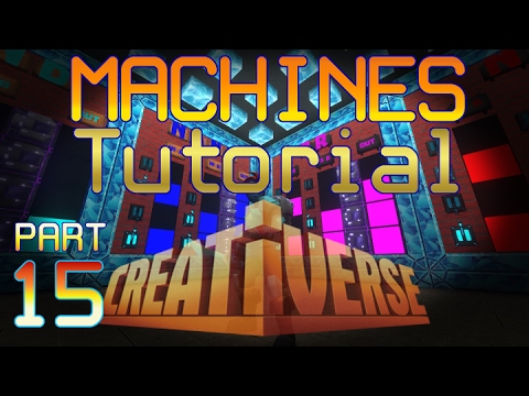 Creativerse R38 Machines Tutorial 15 - Phased Lava Salt Generator (Alpha Version)