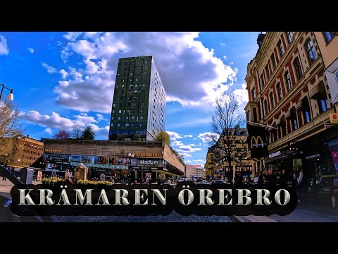 Örebro krämaren centrum cykla 4k In Ultra HD(60FPS)