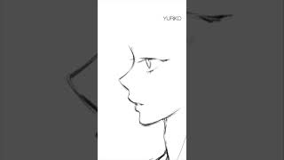 1日1イケメンチャレンジ9/14日目!#illustrationmaking #イラスト #イラストメイキング #ibispaintx