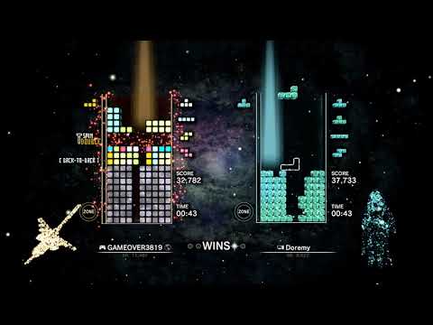 [Tetris Effect: Connected] Zone Battle: Doremy vs. kazu (30-08-2021) (2)