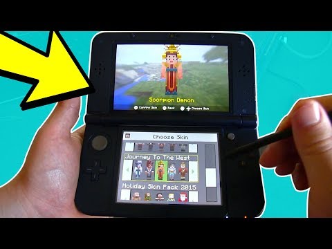 Playing MINECRAFT Nintendo 3DS EDITION !!! (GAMEPLAY)