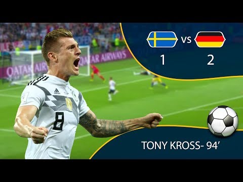 ALEMANIA VS SUECIA 2-1 | GOL TONY KROSS 94’ | MUNDIAL RUSIA 2018 ONLINE Y CASI EN DIRECTO