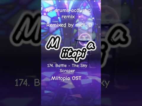 Miitopia OST Sky Scraper Battle Theme Acoustic Remix!!! #miitopia #miitopiaswitch @PlushieLife3