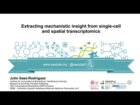 SCOG Virtual Lecture Series - Julio Saez-Rodriguez (Heidelberg University)