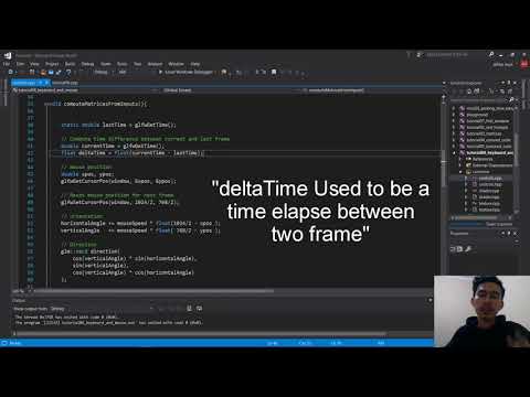 C++ OpenGL Tutorial - #6 Keyboard and Mouse