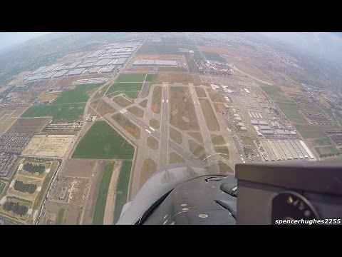 F-16 Viper Demo & Heritage Flight (FORWARD COCKPIT VIEW)