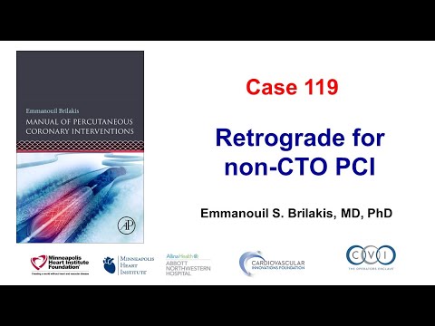 Case 119: PCI Manual - Retrograde for non-CTO PCI