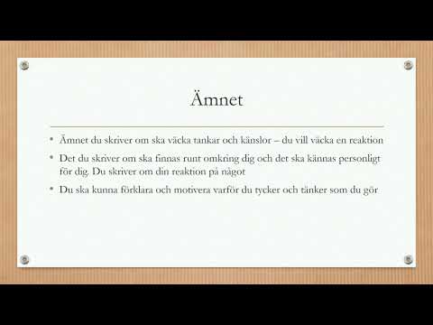 Krönika - Vad är en krönika?