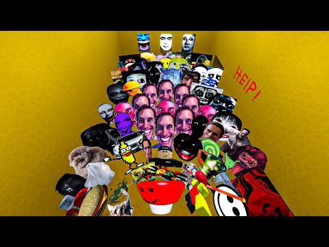 NICOS NEXTBOTS AND JERMA CAUGHT ME IN BACKROOMS!