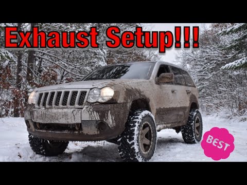 Grand Cherokee Exhaust Setup for 2005-2010 (MBRP, Flowmaster, Magnaflow)