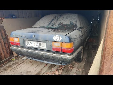Starting Audi 100 (5 Cylinder) After 9 Years + Test Drive