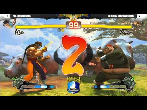 SSF4 AE2012 Grand Final PIE Zeus vs EG Ricky Ortiz - Civil War 6 Tournament