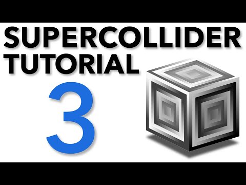SuperCollider 教學：3. Synth 與 SynthDef (SuperCollider Tutorial: 3. Synth and SynthDef)